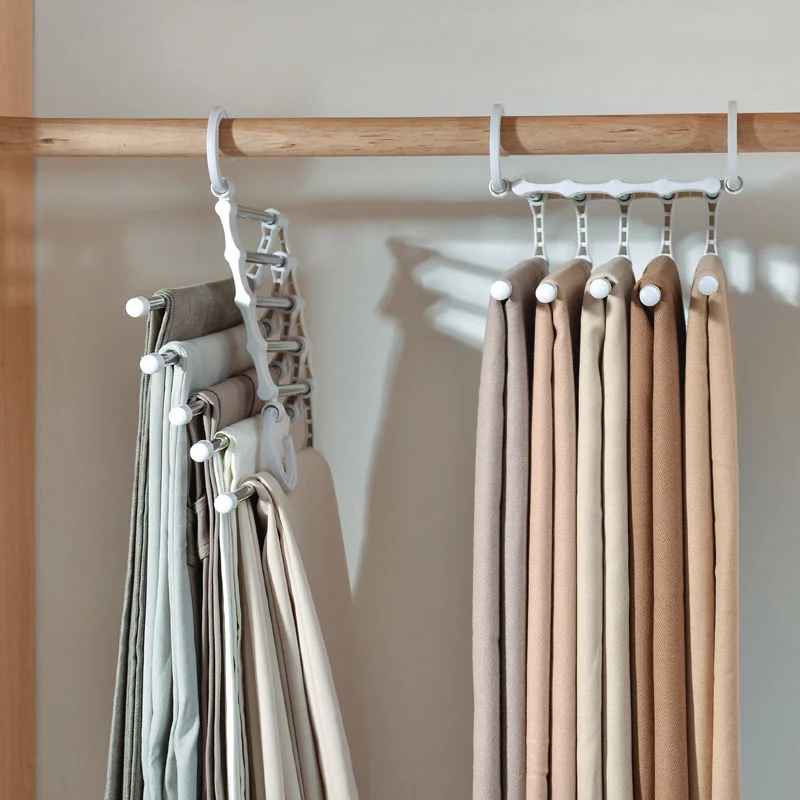 Rangement vĂȘtements - cintres en acier inoxydable - Rangement Moderne