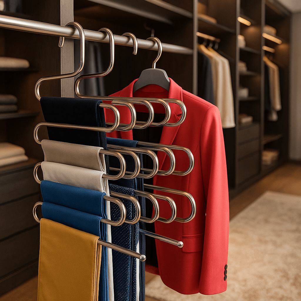 Rangement vĂȘtements - Cintres multifonctionnels - Rangement Moderne