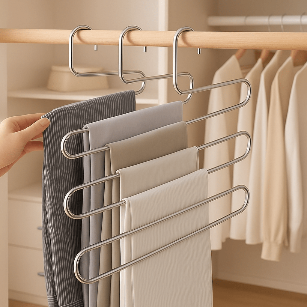 Rangement vĂȘtements - Cintres multifonctionnels - Rangement Moderne