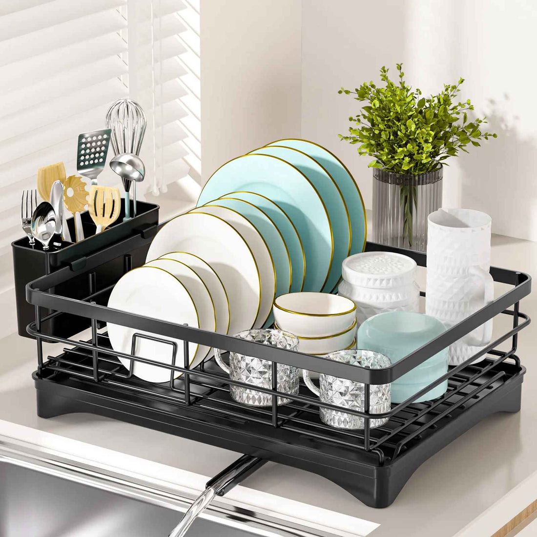 Égouttoir vaisselle : Solutions pratiques pour votre cuisine - Rangement Moderne