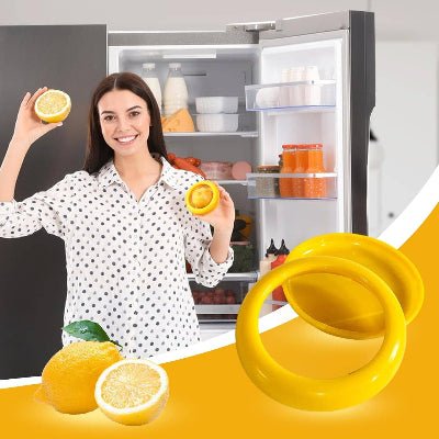 Boite de Conservation Alimentaire - SnapWrap™ - Citron - Rangement Moderne