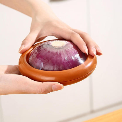 Boite de Conservation Alimentaire - SnapWrap™ - Oignon - Rangement Moderne