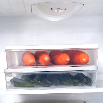 Boîte de rangement - FoodSaverBox™ - Carré blanc - Rangement Moderne