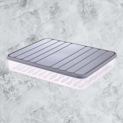 Boîte de rangement - FoodSaverBox™ - Carré gris - Rangement Moderne