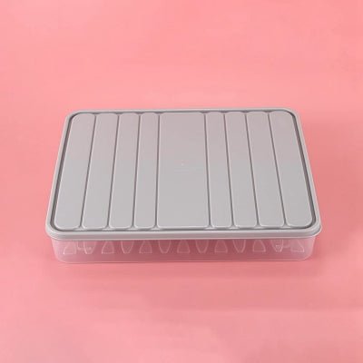 Boîte de rangement - FoodSaverBox™ - Carré gris - Rangement Moderne