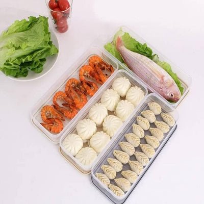 Boîte de rangement - FoodSaverBox™ - Rectangle blanc - Rangement Moderne