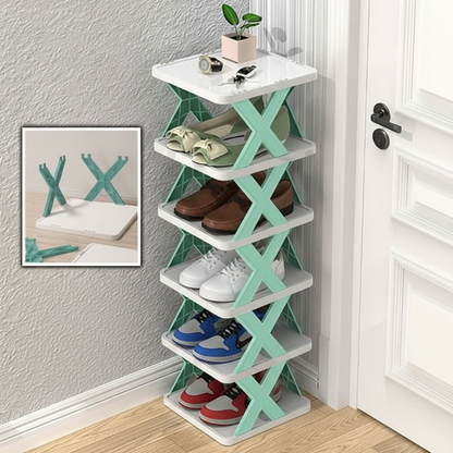 Étagère à chaussures - Pliable