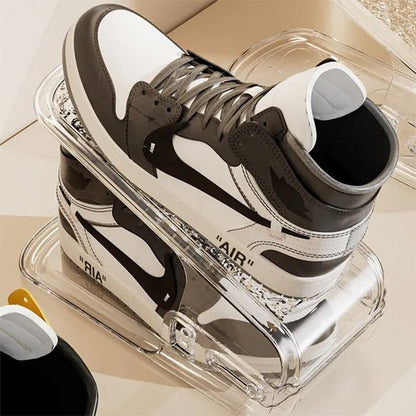 #Rangement chaussures# #support transparent# #Rangement Moderne#