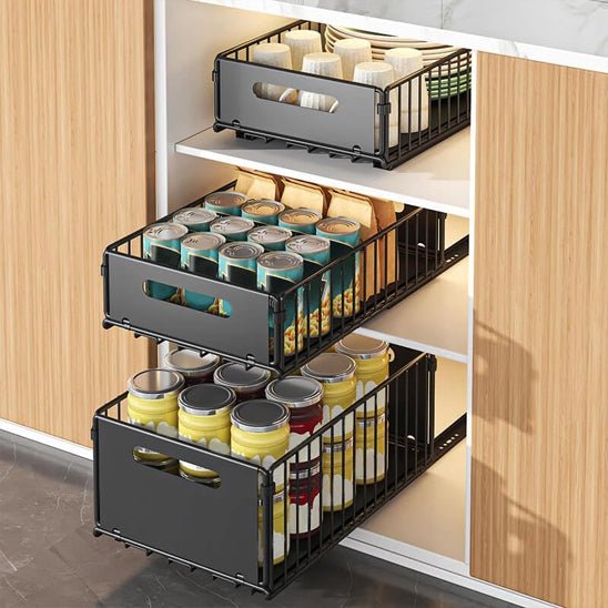 #rangement cuisine - tiroir coulissant# - #Rangement Moderne#