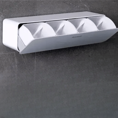 Rangement pour Épices - SeasoningBox™ - Blanc - Rangement Moderne