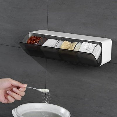 Rangement pour Épices - SeasoningBox™ - Transparent - Rangement Moderne