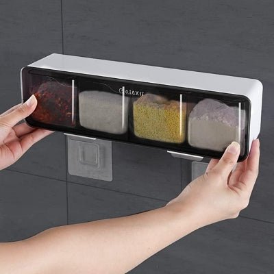 Rangement pour Épices - SeasoningBox™ - Transparent - Rangement Moderne