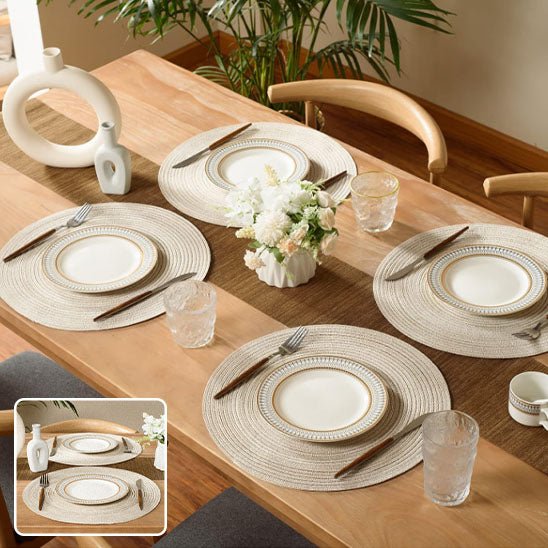 #set de table rond# - #Rangement Moderne#