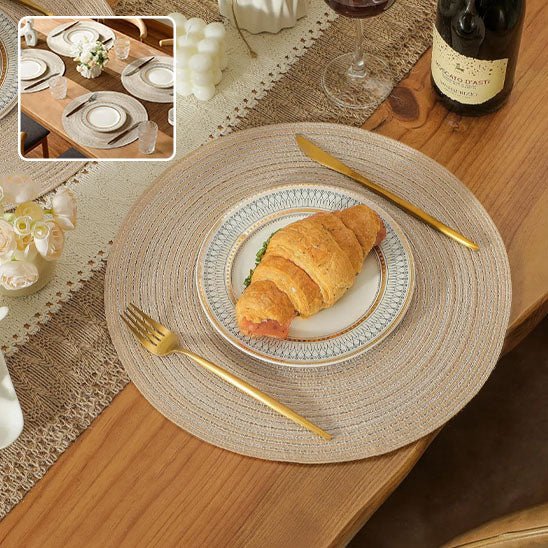 #set de table rond# - #Rangement Moderne#